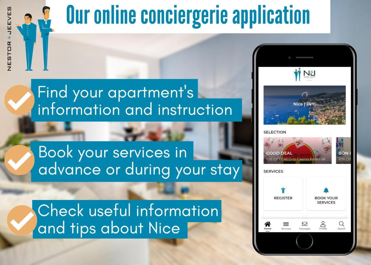Apartment Nestor&jeeves - Zen - - Very Close Beaches Nizza